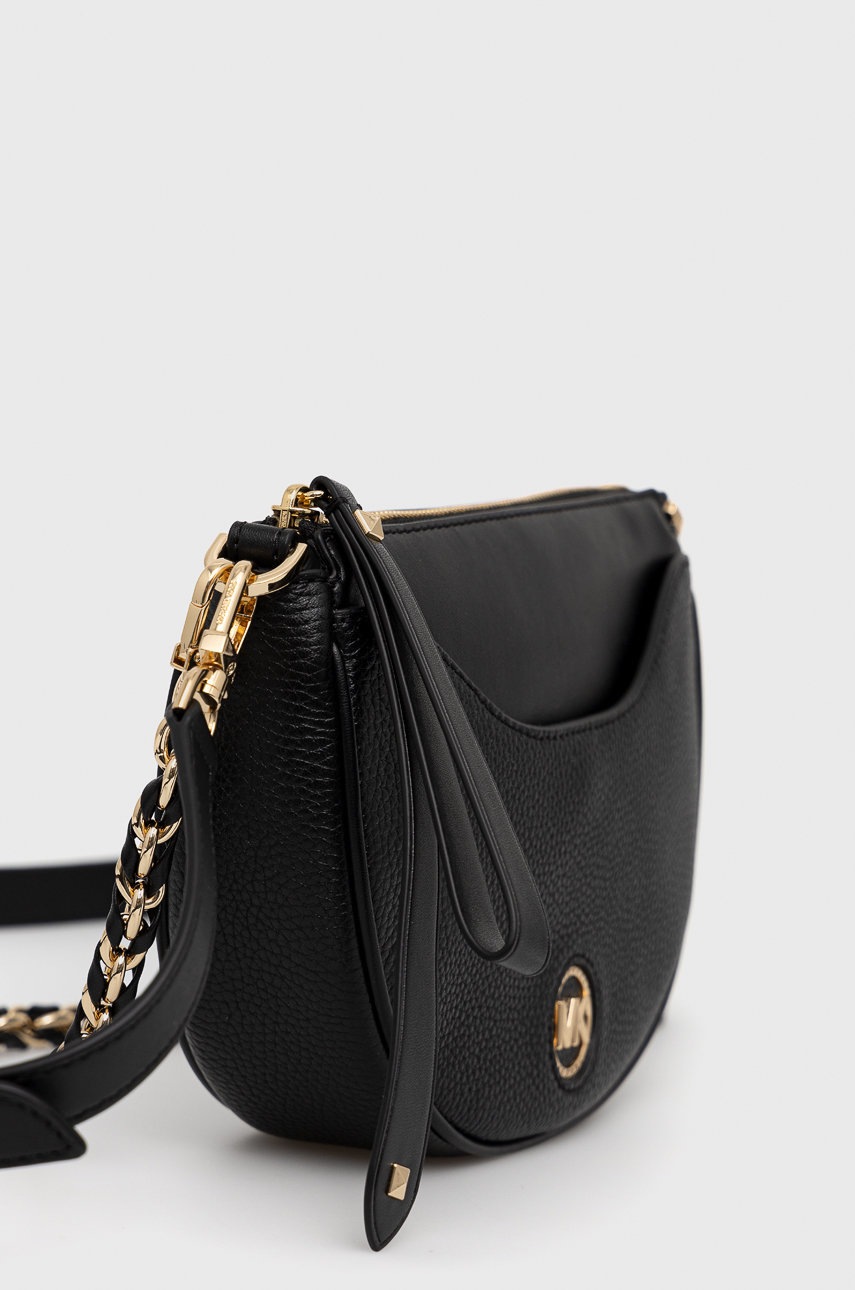 

Шкіряна сумочка MICHAEL Michael Kors колір чорний