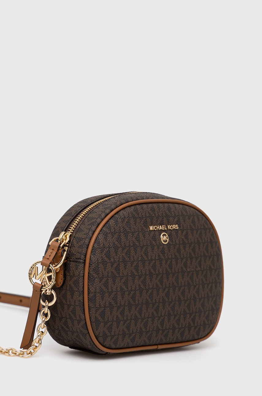 

Кожаная сумочка MICHAEL Michael Kors цвет коричневый