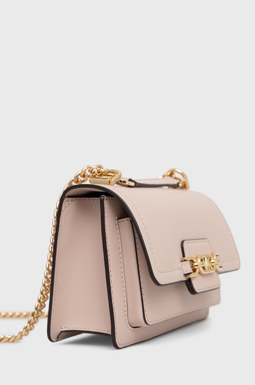 

Шкіряна сумочка MICHAEL Michael Kors колір рожевий