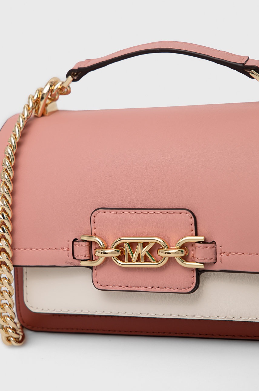

Кожаная сумочка MICHAEL Michael Kors цвет розовый