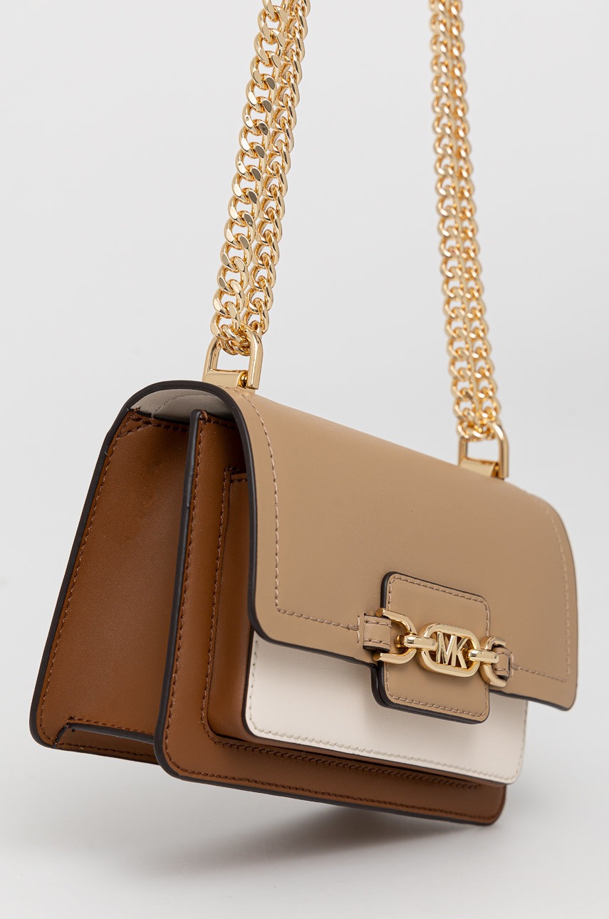 

Шкіряна сумочка MICHAEL Michael Kors колір коричневий