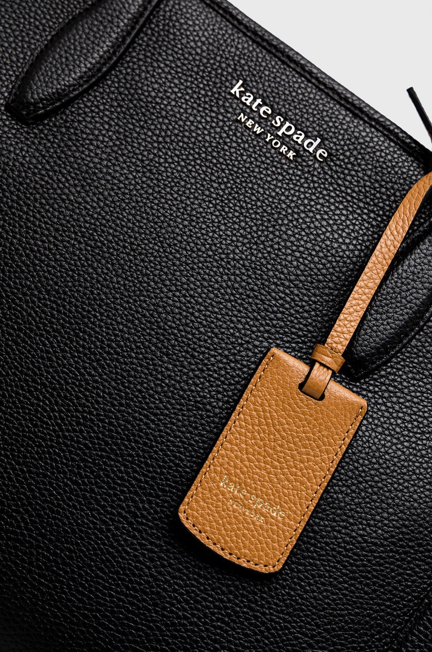 

Кожаная сумочка Kate Spade цвет чёрный
