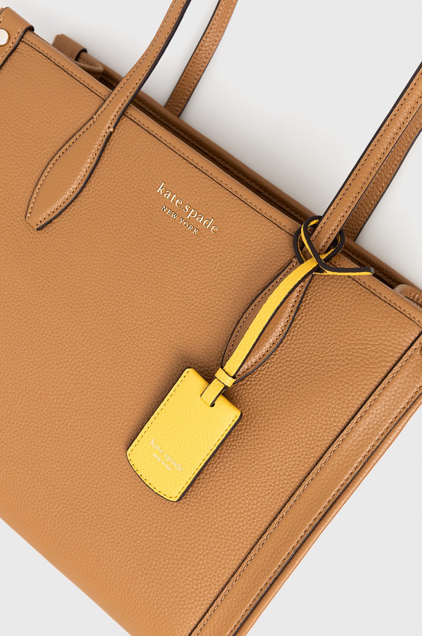 

Шкіряна сумочка Kate Spade колір коричневий