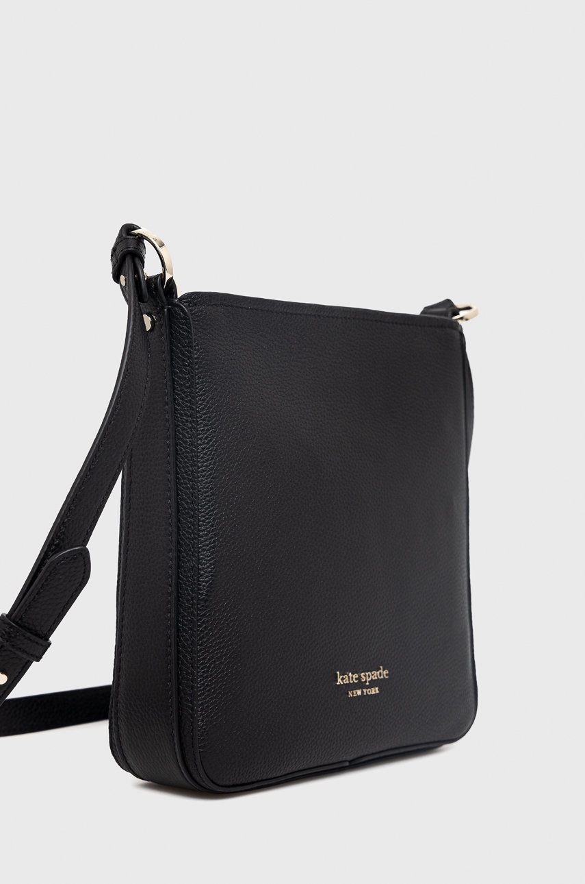 

Шкіряна сумочка Kate Spade колір чорний