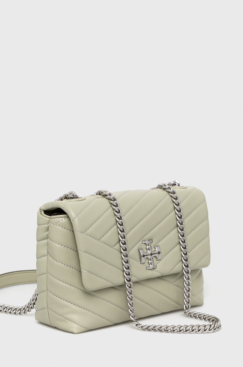 

Кожаная сумочка Tory Burch цвет зелёный
