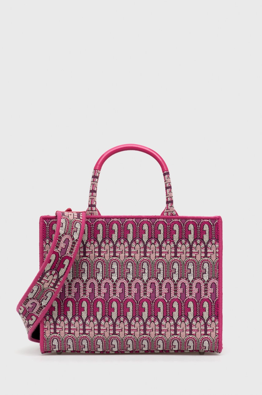 Furla poseta culoarea roz