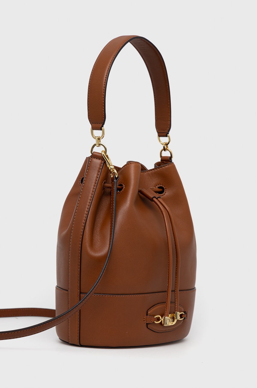 

Сумочка Lauren Ralph Lauren колір коричневий