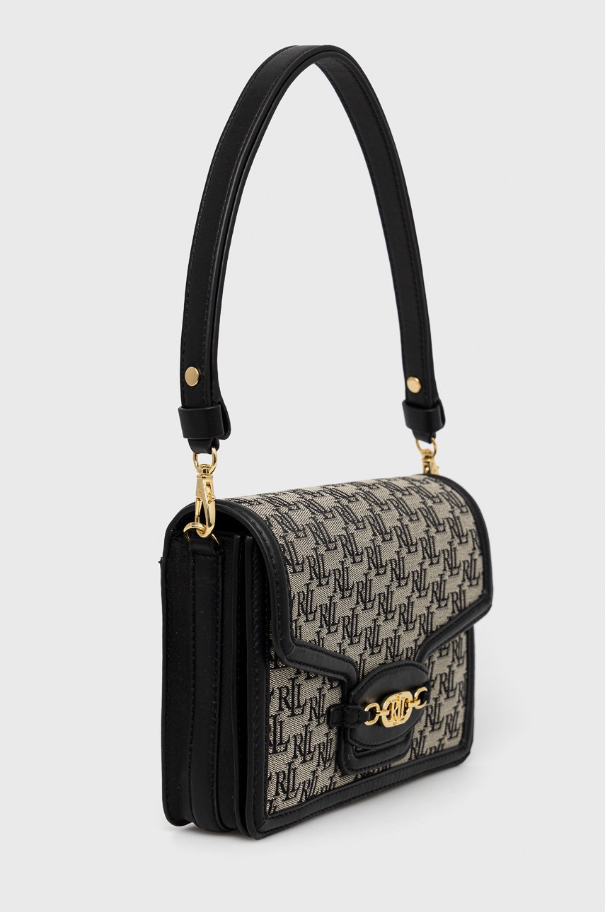 

Сумочка Lauren Ralph Lauren колір чорний