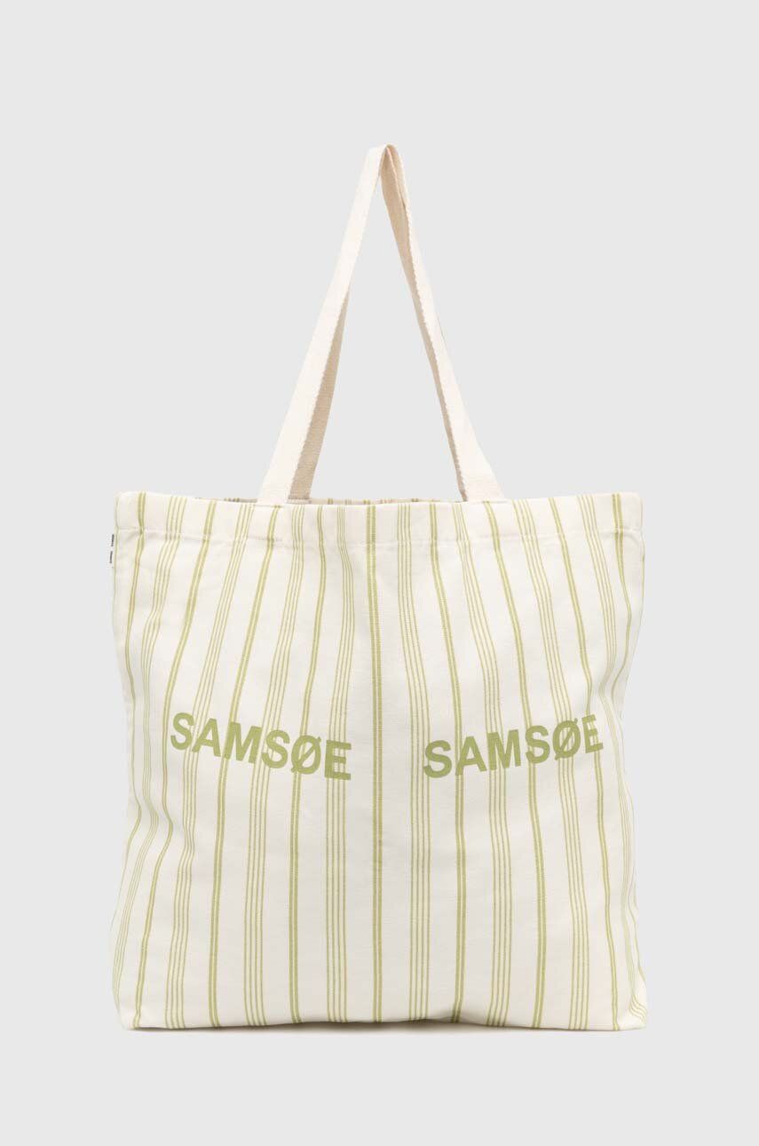 Samsoe Samsoe poseta FRINKA culoarea bej, F20300113
