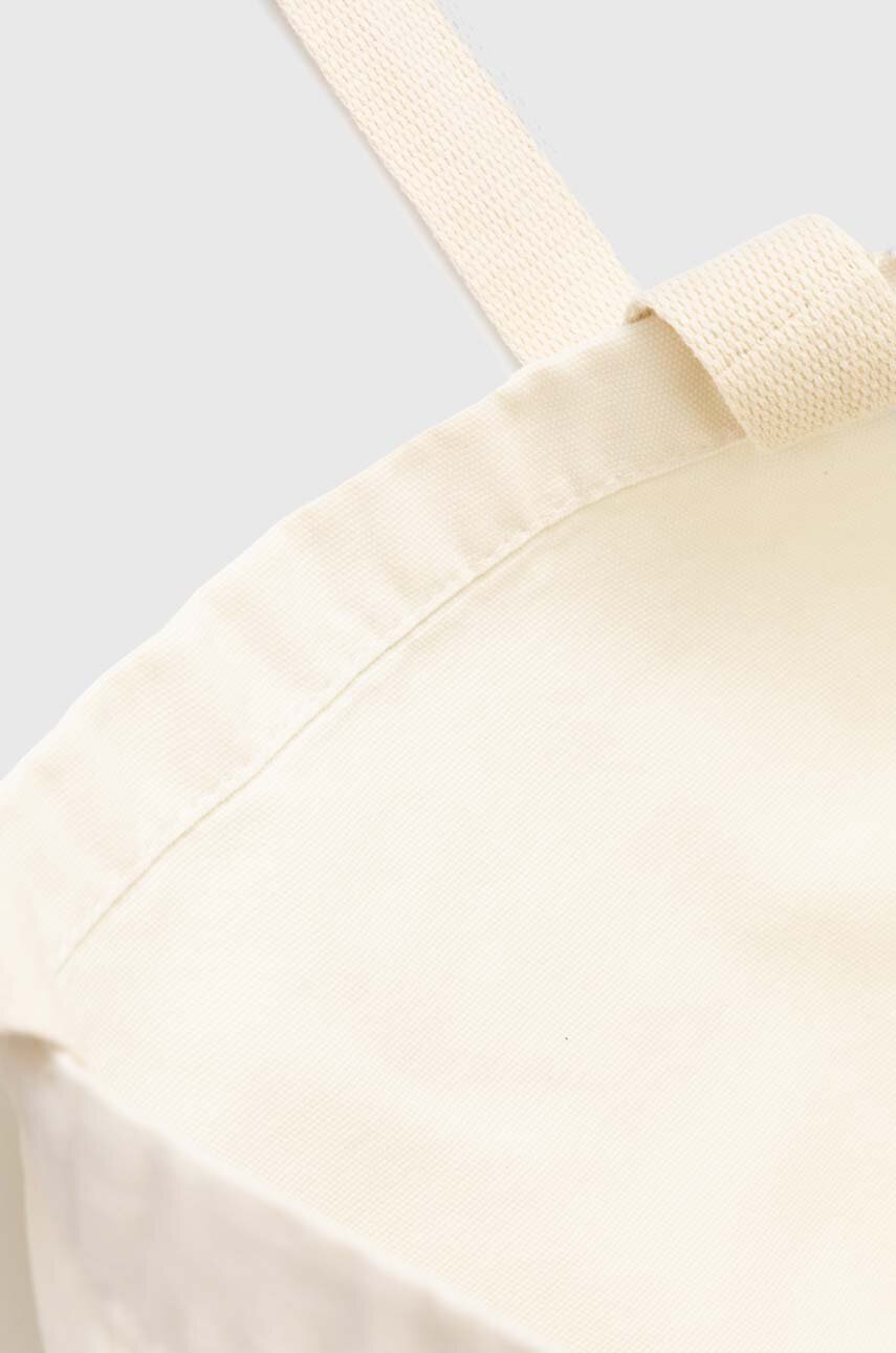 Τσάντα Samsoe Samsoe FRINKA χρώμα: μπεζ, F20300113 φωτογραφία