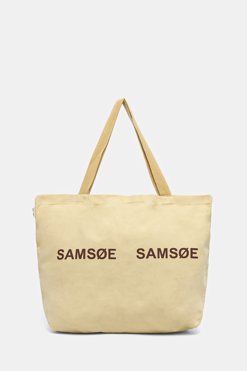 Samsoe Samsoe geanta FRINKA culoarea galben, F20300113