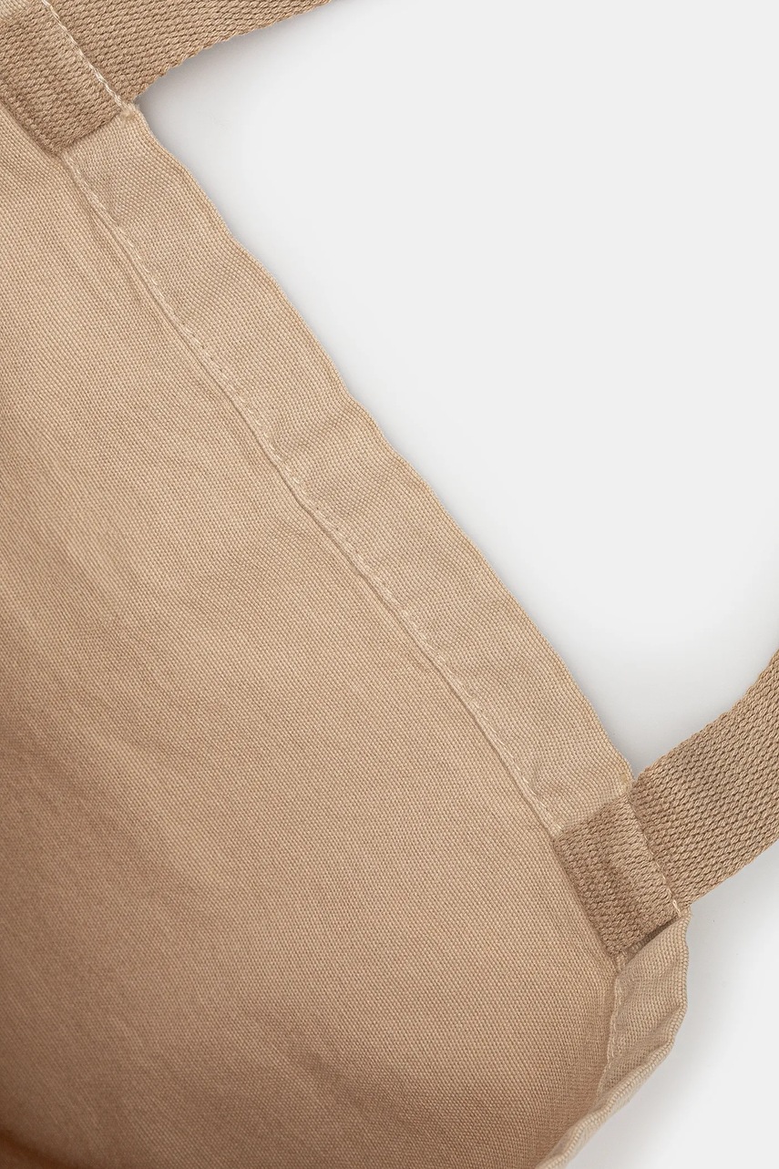 Τσάντα Samsoe Samsoe FRINKA χρώμα: μπεζ, F20300113 φωτογραφία