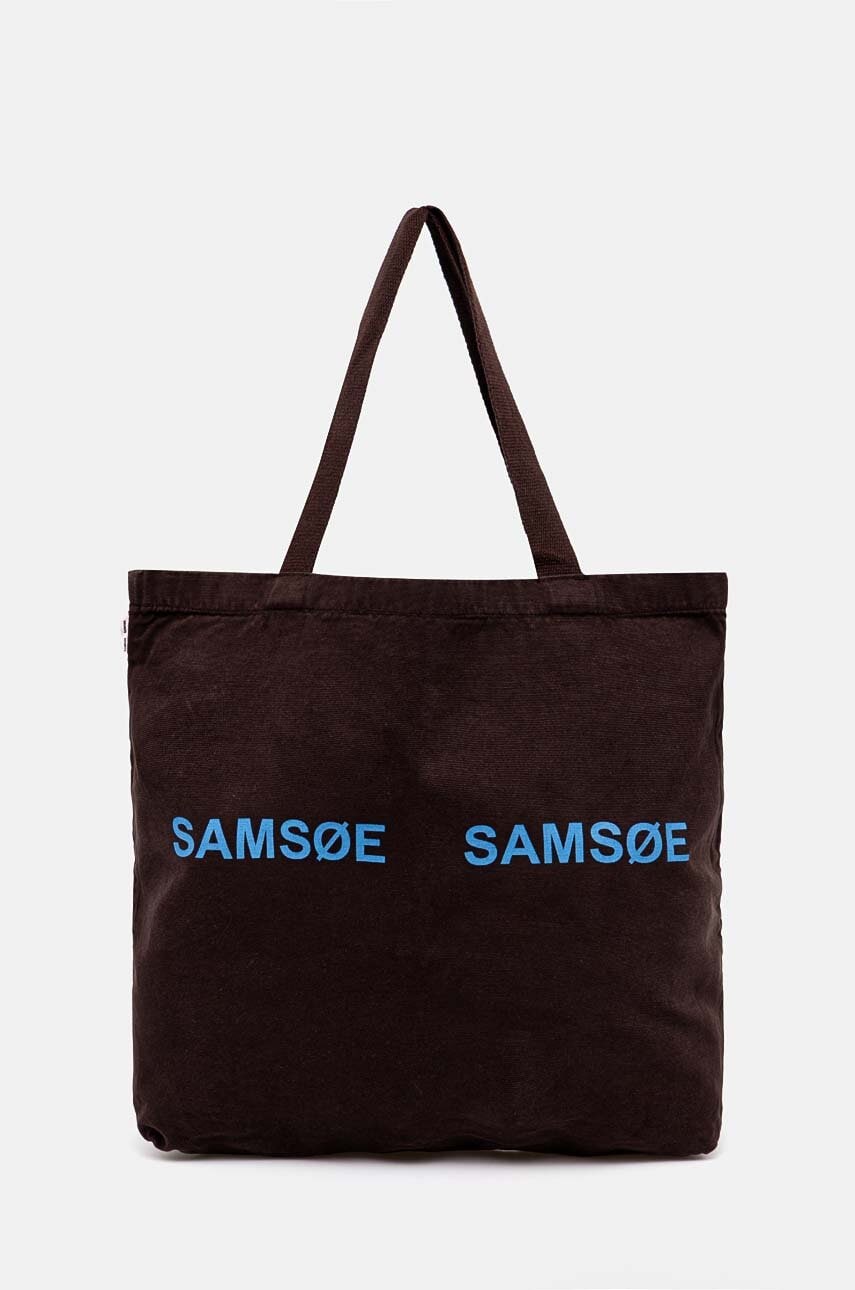 Samsoe Samsoe poseta FRINKA culoarea maro, F20300113