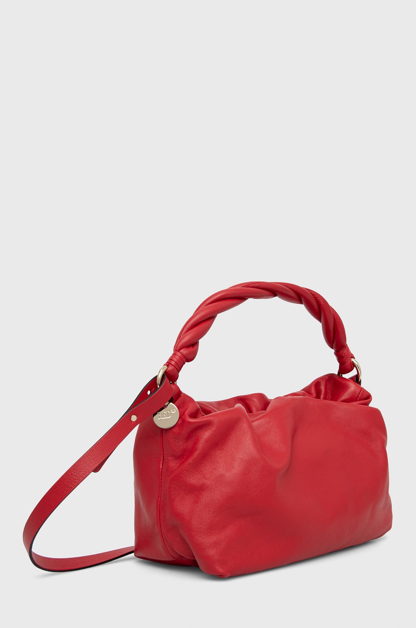 

Кожаная сумочка Red Valentino цвет красный
