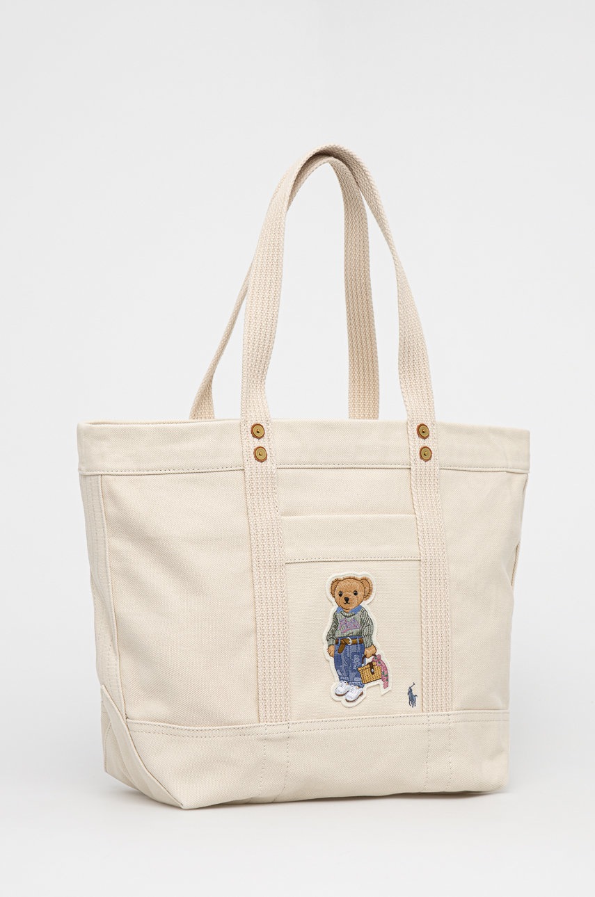 

Сумочка Polo Ralph Lauren колір бежевий