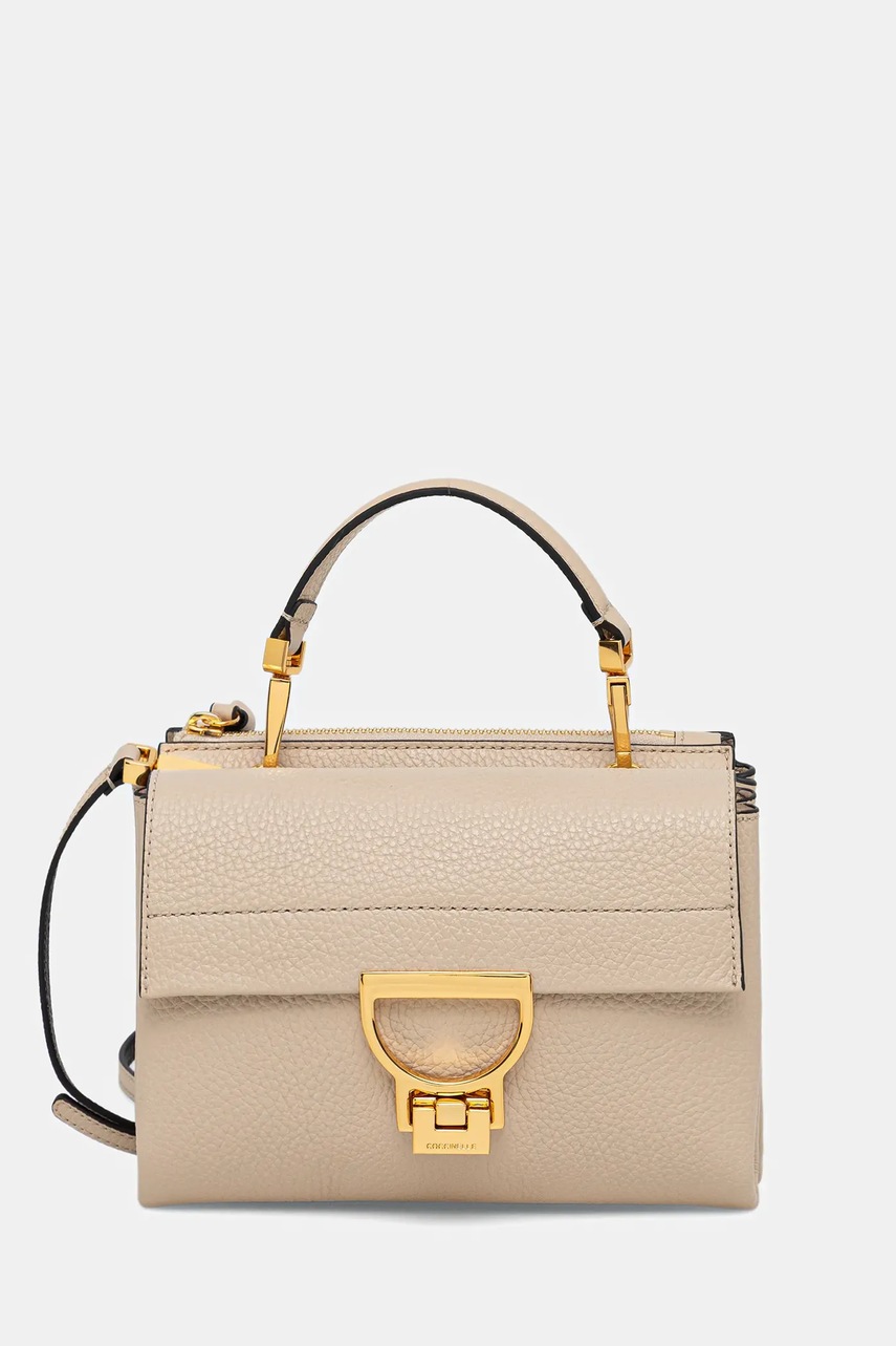 Coccinelle poșetă de piele culoarea negru, E1 MD5 55 B7 01