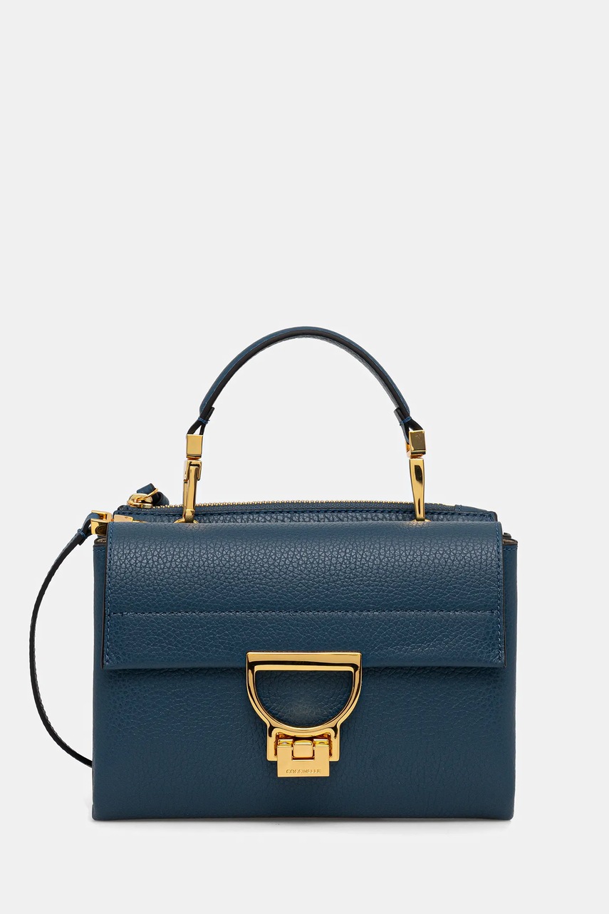 Coccinelle poșetă de piele culoarea negru, E1 MD5 55 B7 01