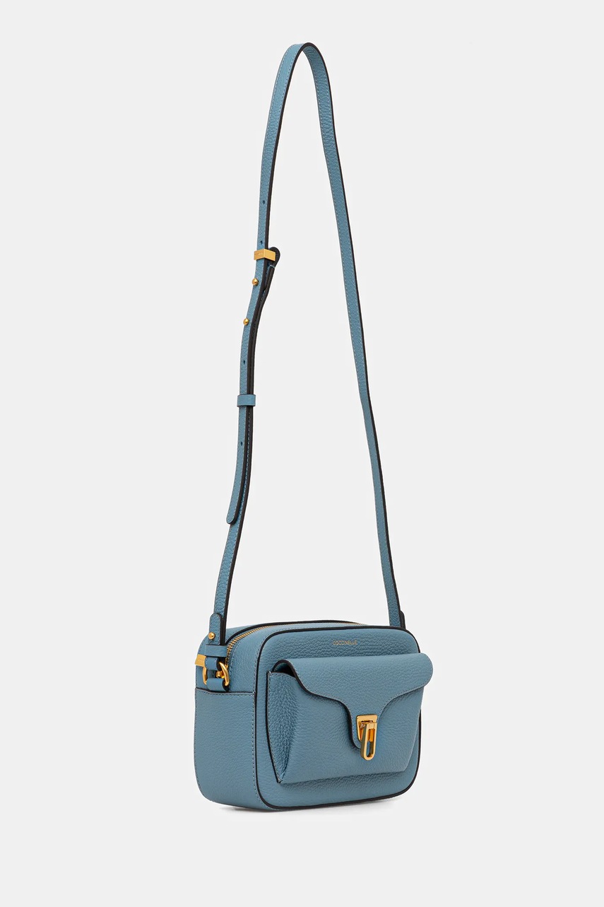 Кожаная сумочка Coccinelle цвет бежевый E1 MF6 15 02 01