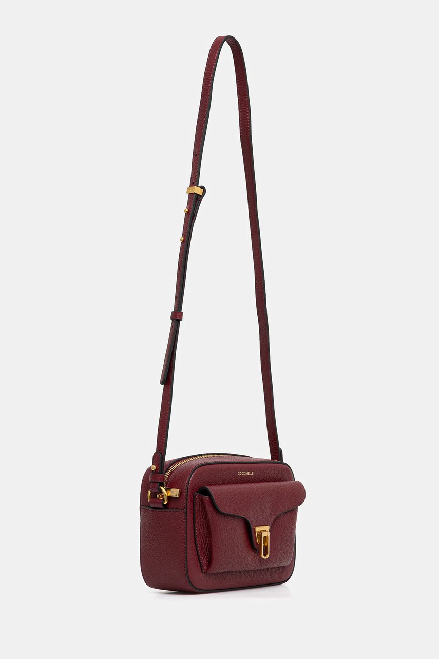 Кожаная сумочка Coccinelle цвет бежевый E1 MF6 15 02 01