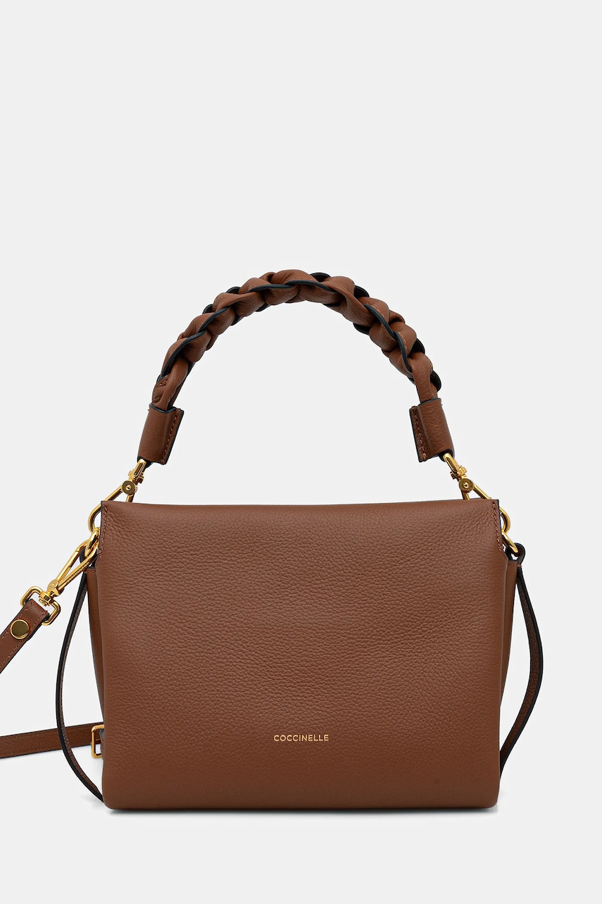 Coccinelle poșetă de piele culoarea negru, E1 M50 58 01 01