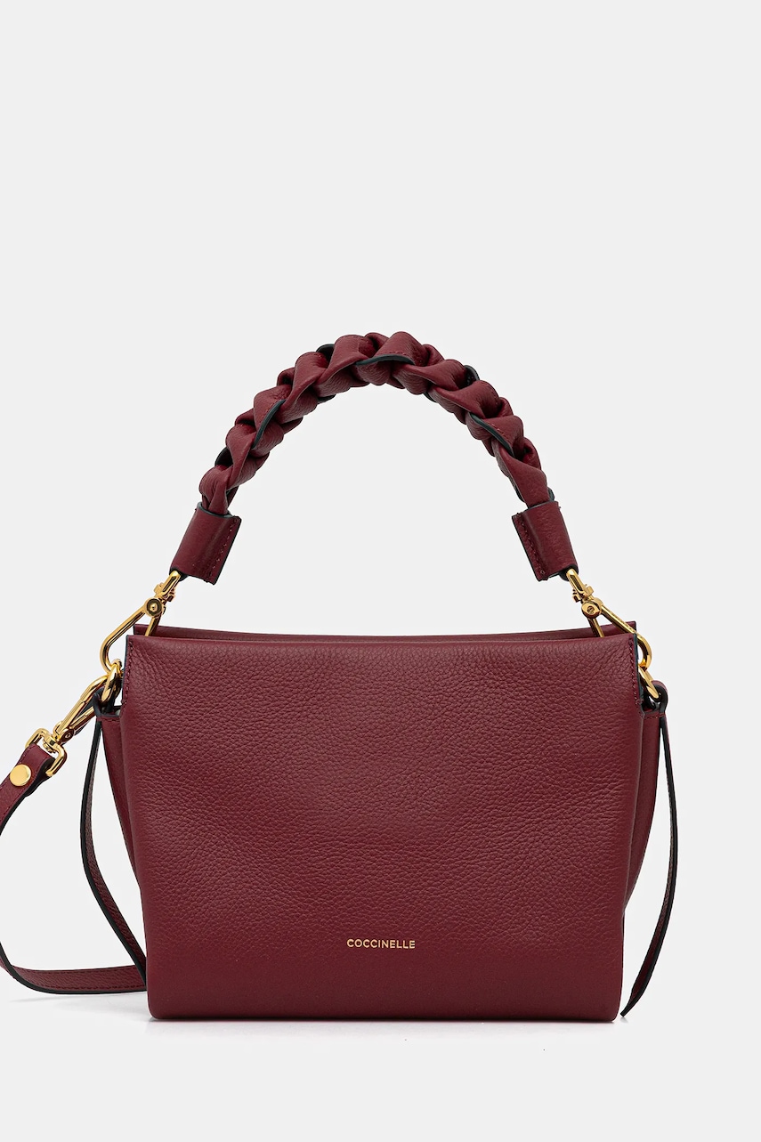 Coccinelle poșetă de piele culoarea negru, E1 M50 58 01 01