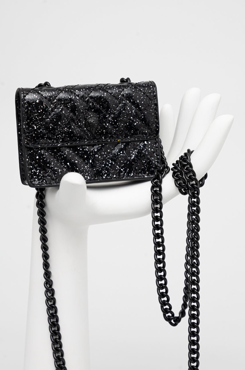 

Чанта Kurt Geiger London в черно, Черен