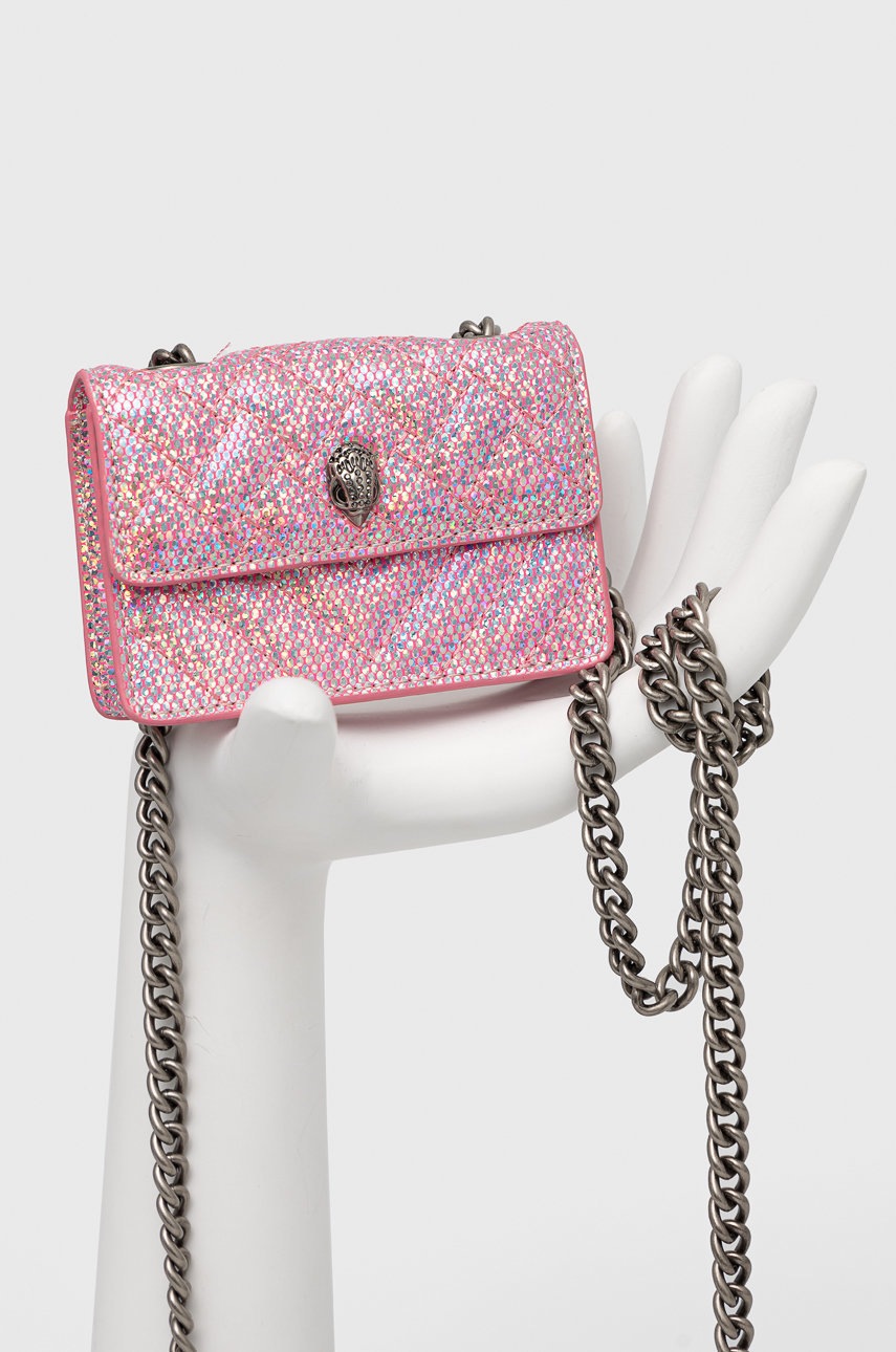 

Чанта Kurt Geiger London в розово, Розов