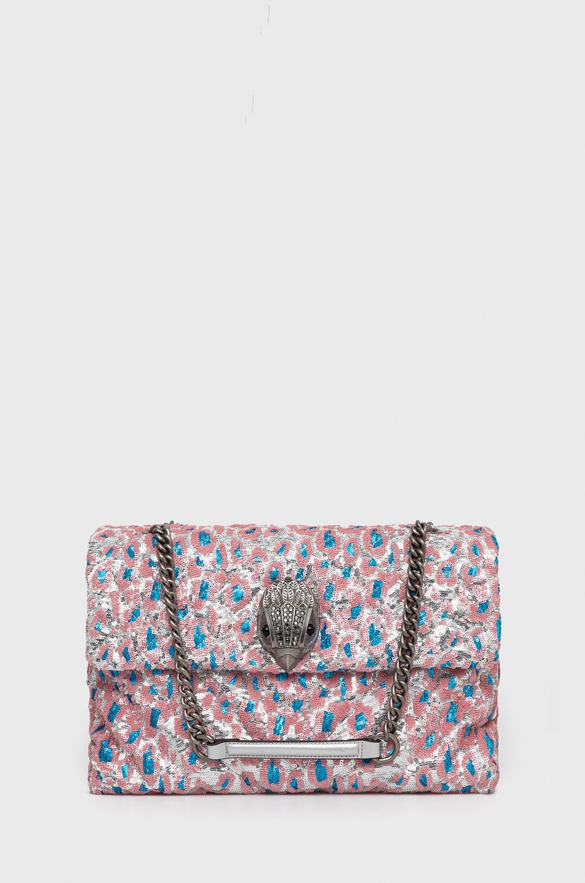 

Чанта Kurt Geiger London в розово, Розов