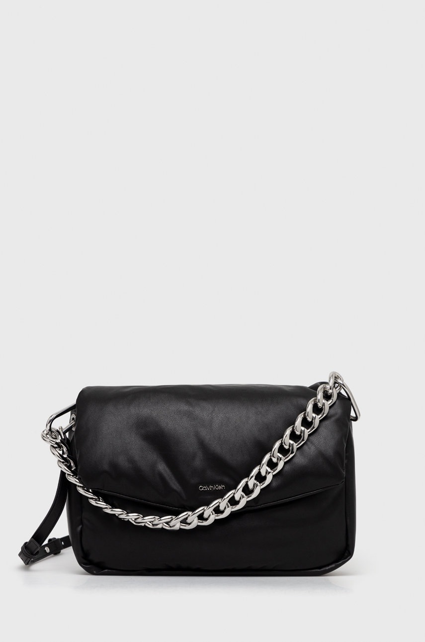 

Чанта Calvin Klein в черно, Черен