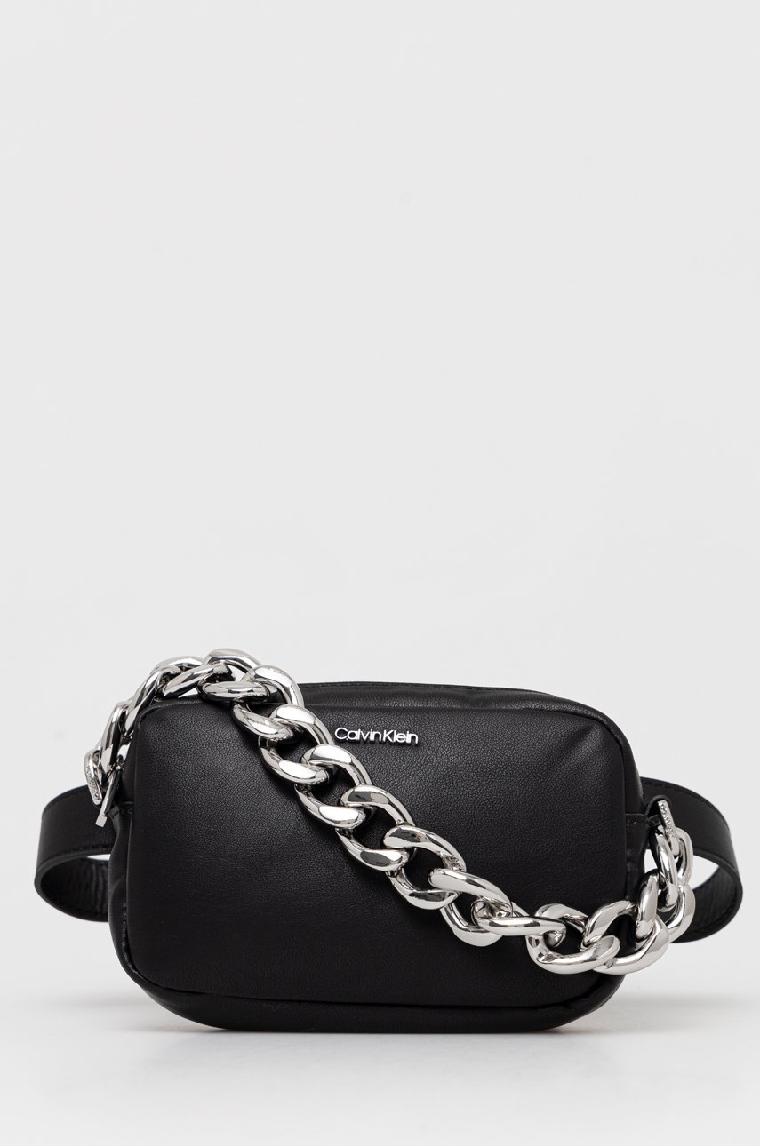

Чанта за кръст Calvin Klein в черно, Черен