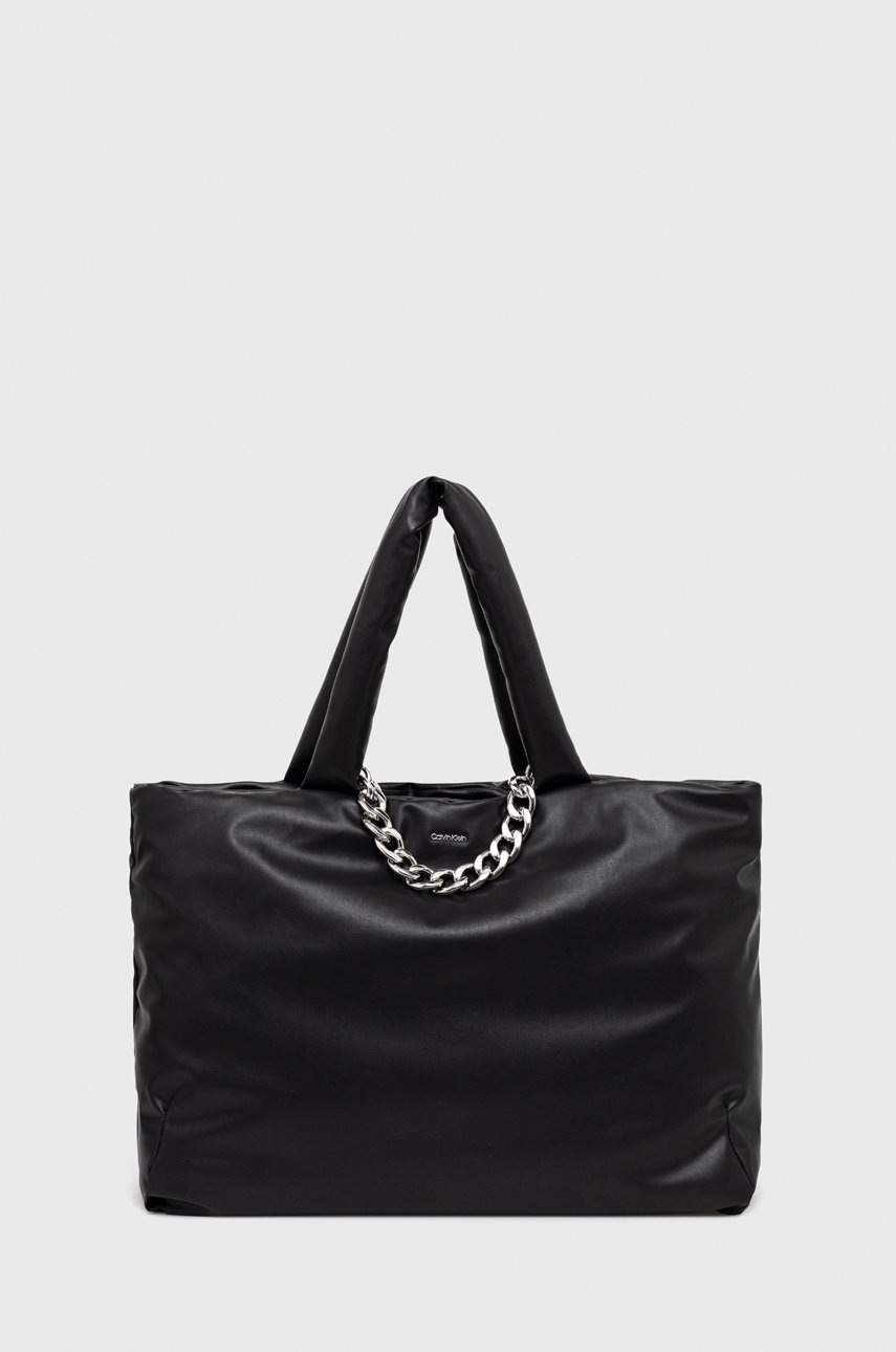 

Чанта Calvin Klein в черно, Черен