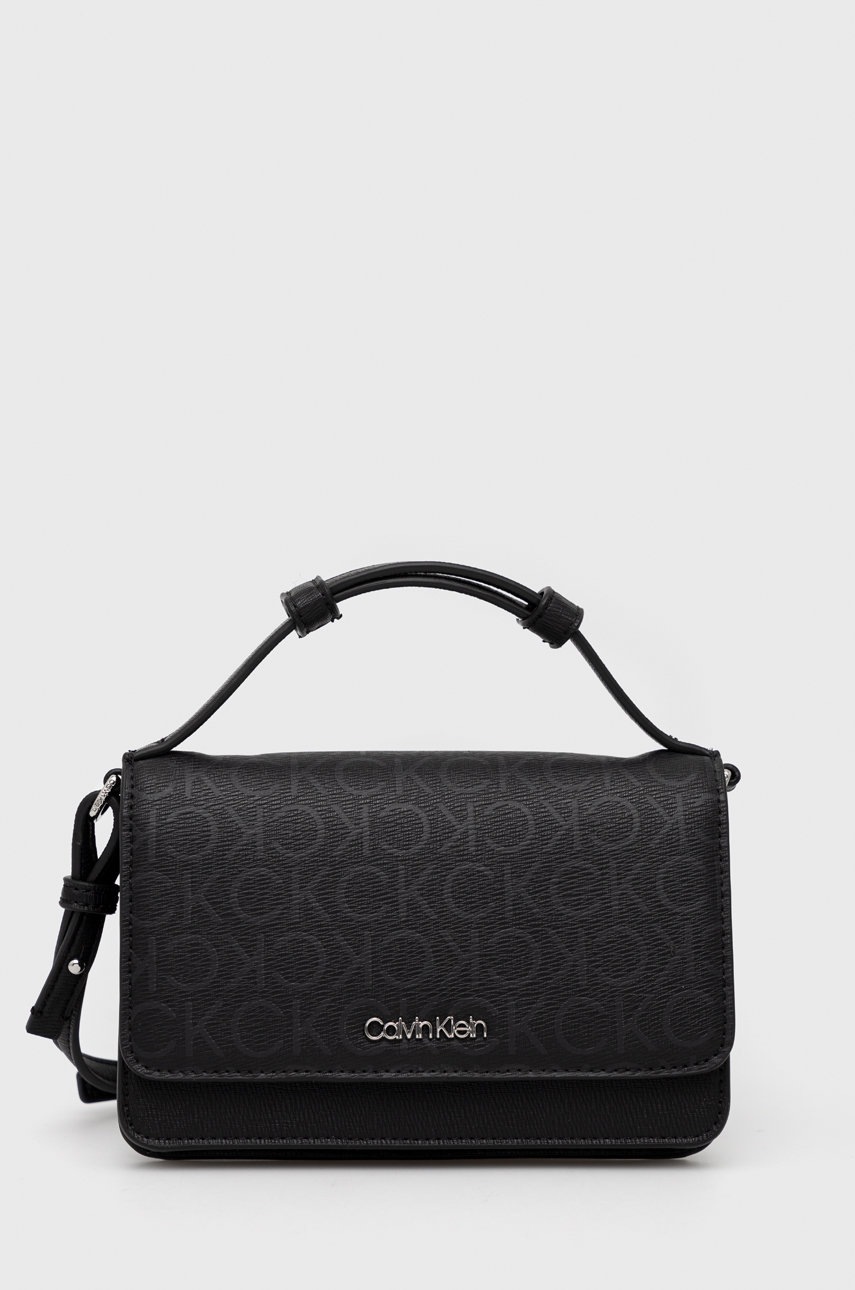 

Клъч Calvin Klein в черно, Черен