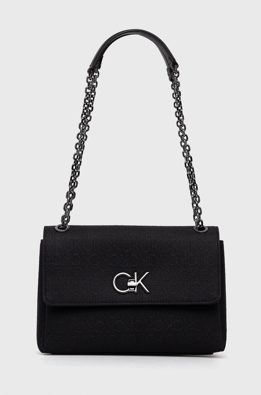 

Чанта Calvin Klein в черно, Черен
