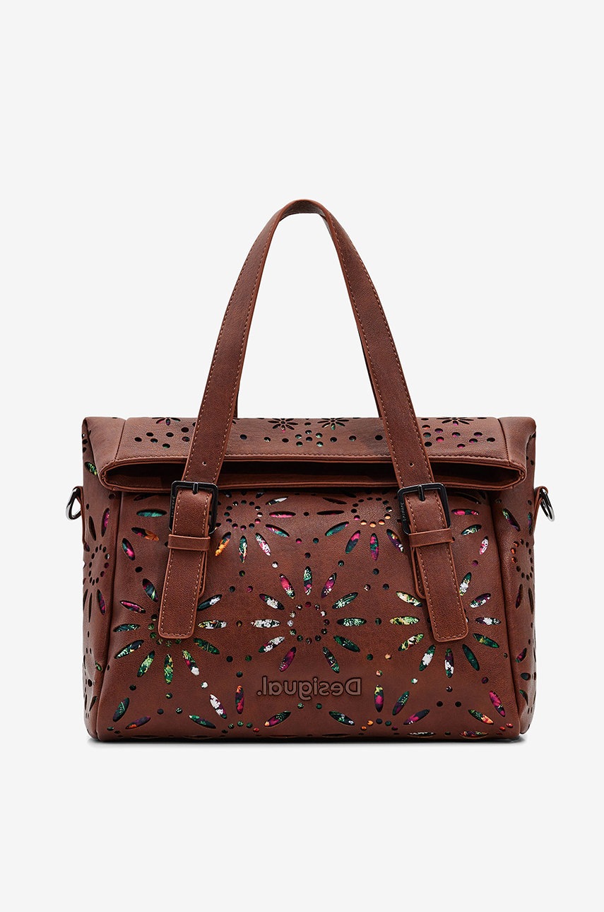 

Чанта Desigual в кафяво, Кафяв