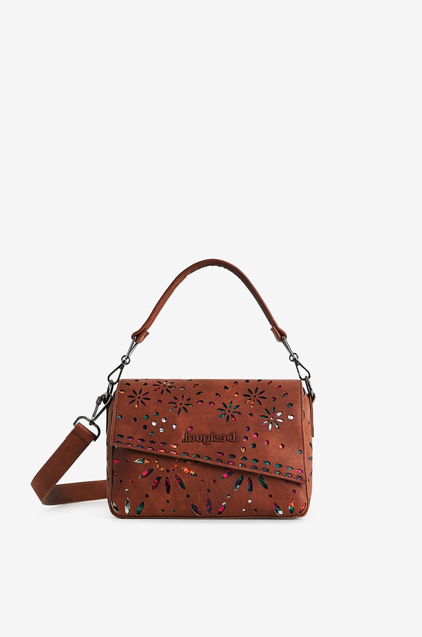 

Чанта Desigual в кафяво, Кафяв