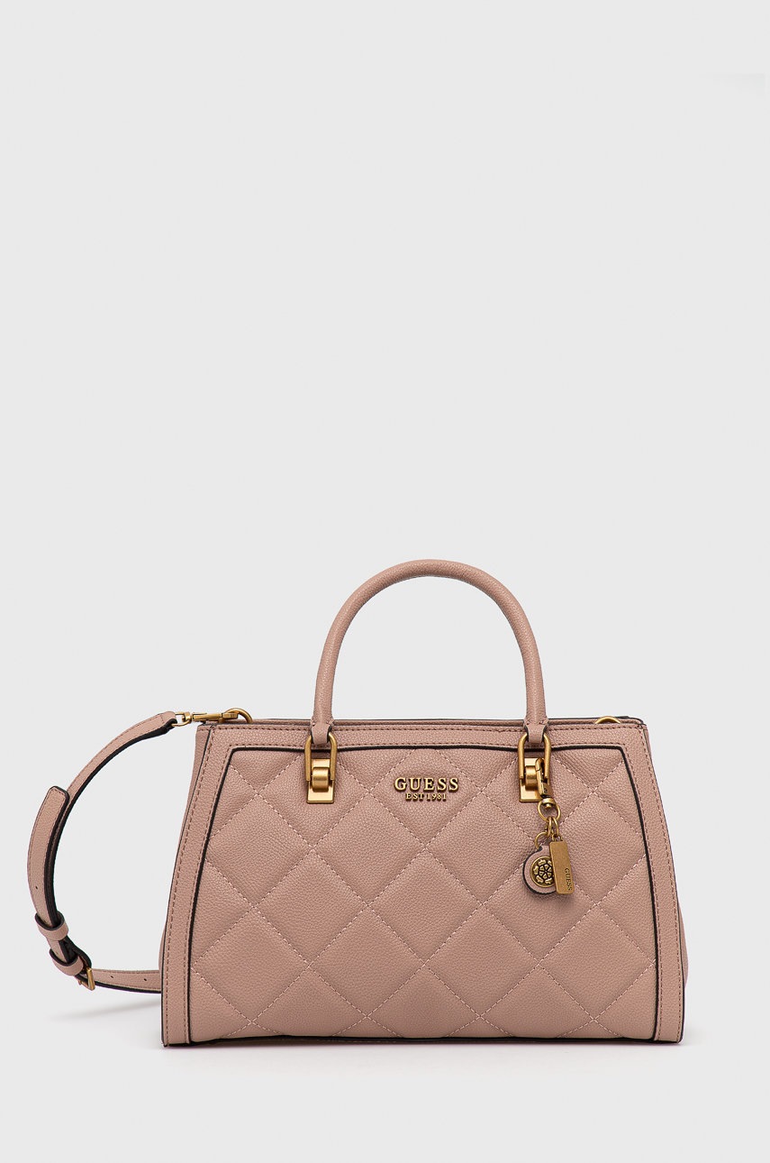 

Чанта Guess в розово, Розов