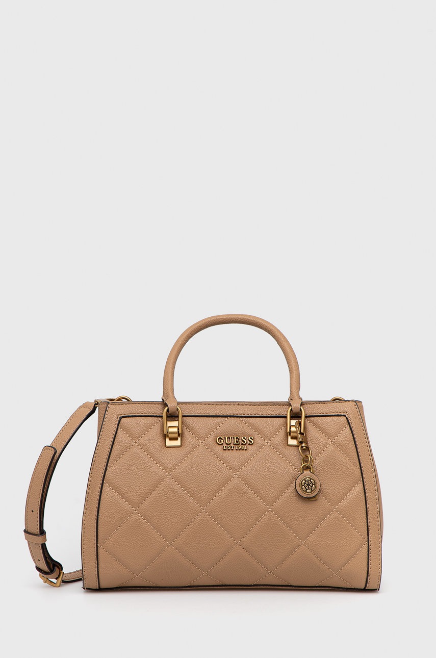 

Чанта Guess в бежово, Бежов