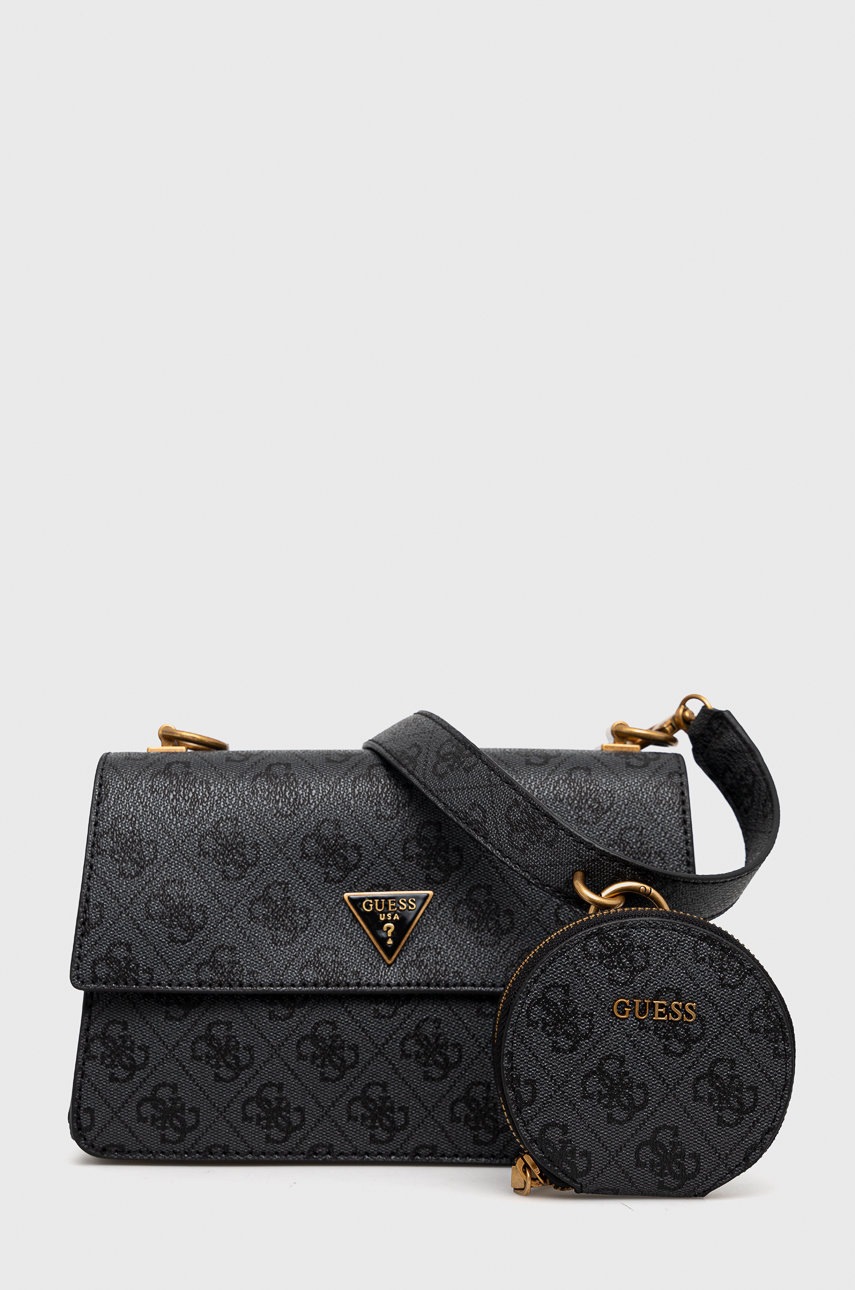 

Чанта Guess в сиво, Сив