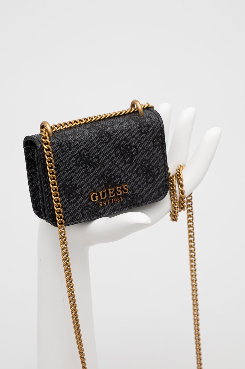 

Чанта Guess в сиво, Сив