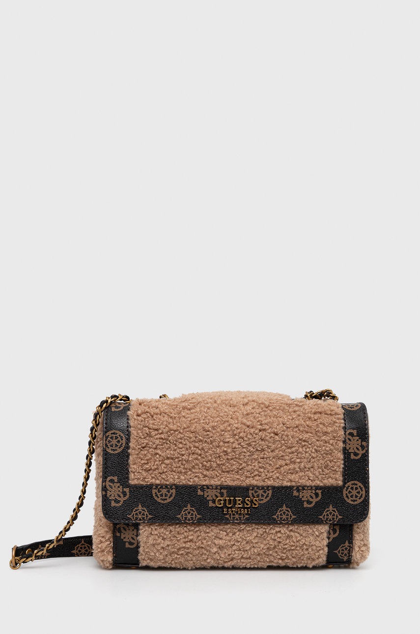 

Чанта Guess в кафяво, Кафяв