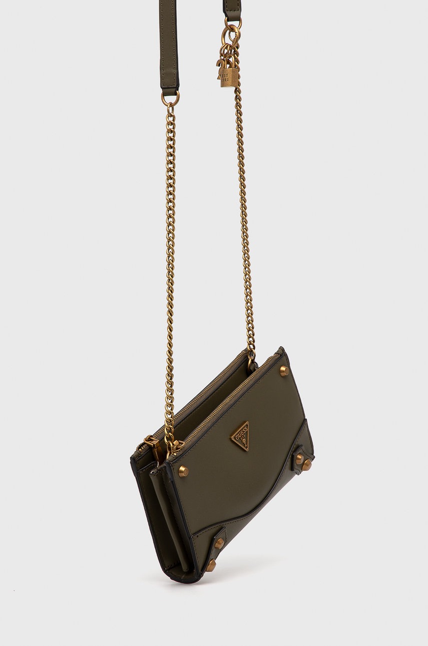 

Сумочка Guess колір зелений