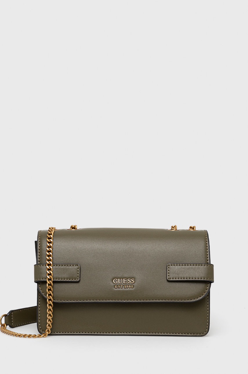 

Чанта Guess в зелено, Зелен