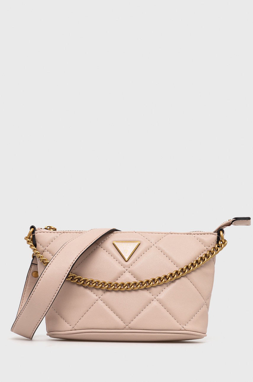 

Чанта Guess в розово, Розов