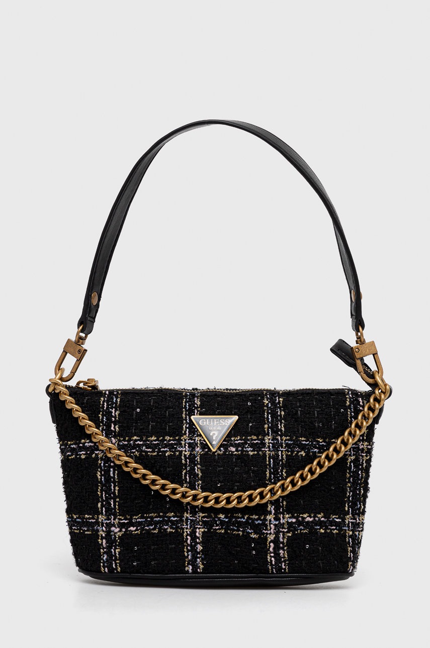 

Чанта Guess в черно, Черен
