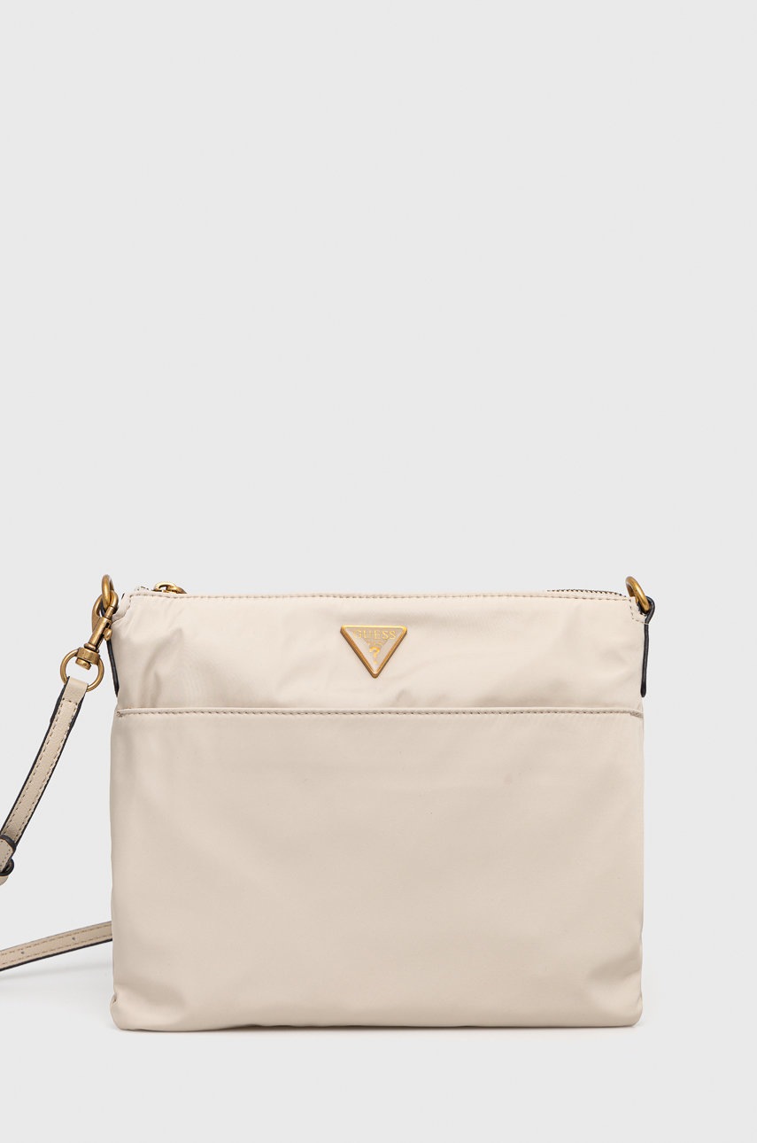 

Чанта Guess в бежово, Бежов