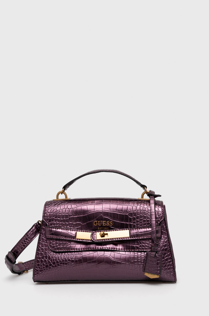 

Чанта Guess в лилаво, Виолетов