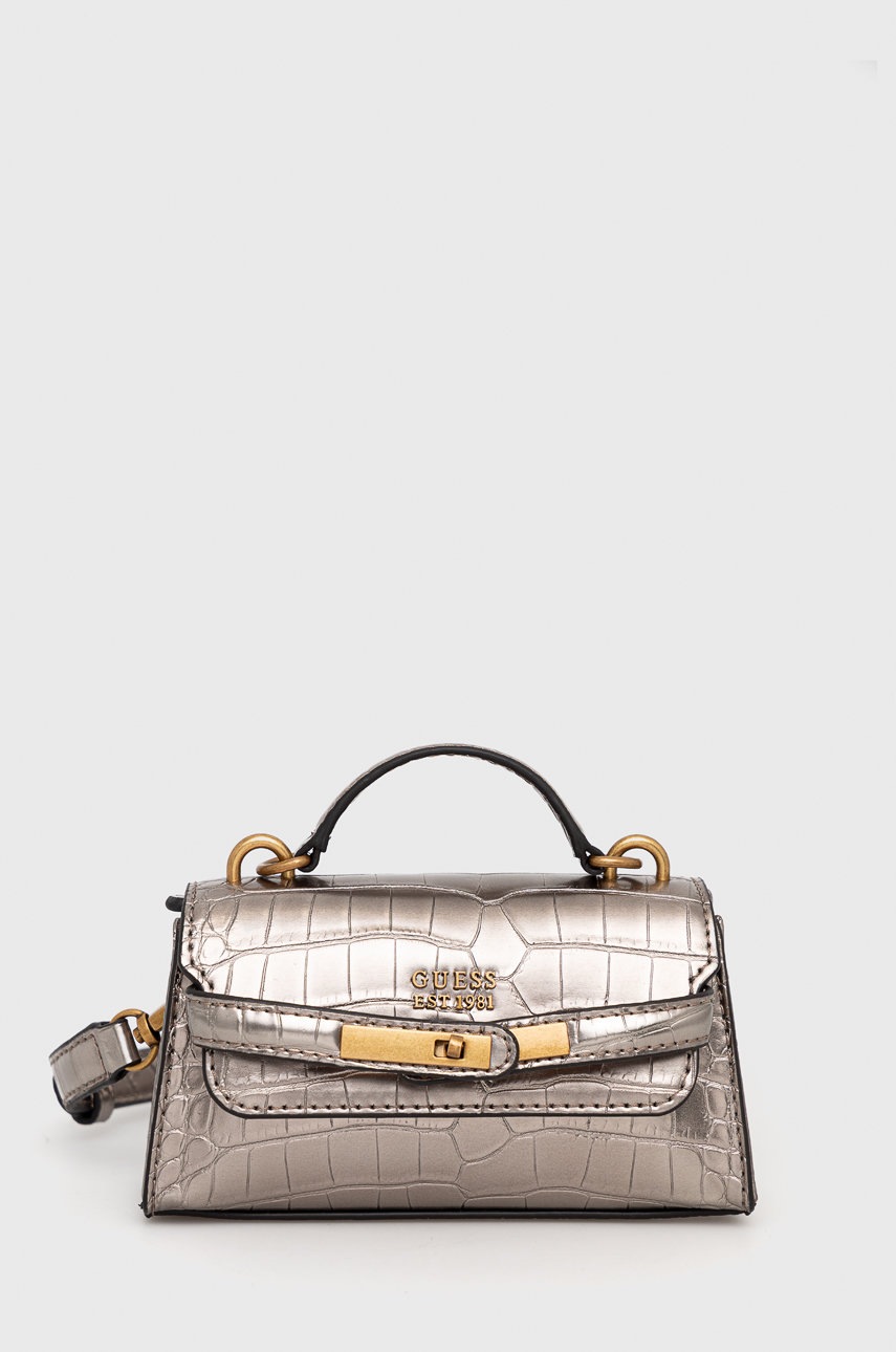 

Чанта Guess в сребристо, Сребърен
