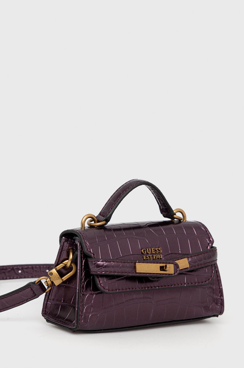 

Сумочка Guess цвет фиолетовый