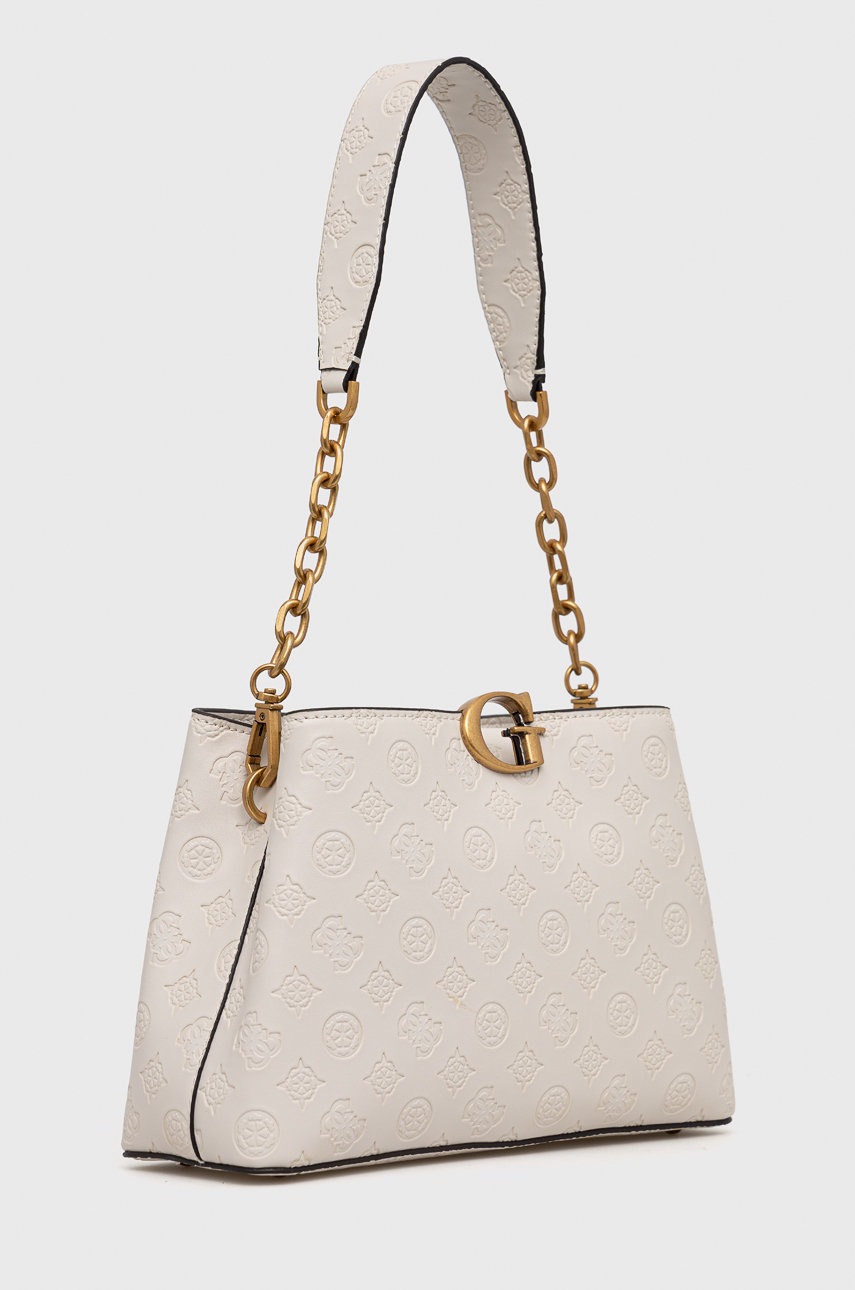 

Сумочка Guess колір бежевий