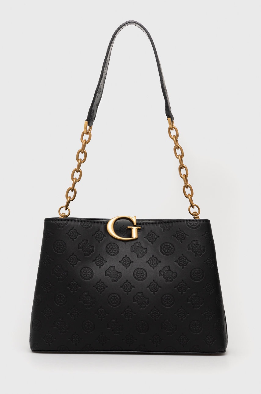 

Чанта Guess в черно, Черен